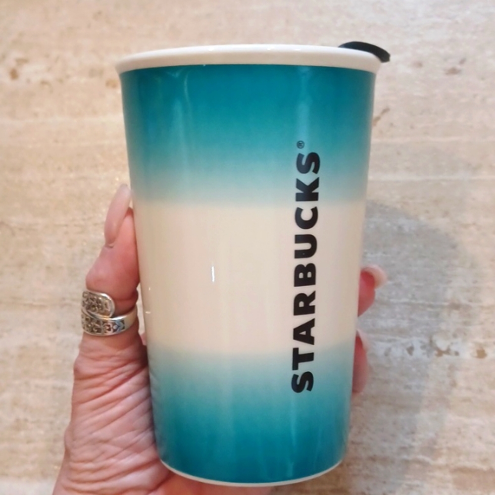 Starbuck's Ceramic Travel Mug